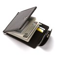 thumbnail image 4 of Coofit Men Card Wallet Vintage Casual Button Closure Clutch Wallet with Money Clip for Man, 4 of 8