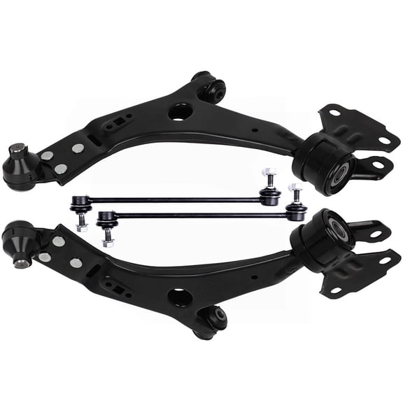 SCITOO 4pcs Front Suspension Kit Lower Control Arm Sway Bar End Link Fit 2012-2018 For Ford Focus 2015-2018 For Ford Transit Connect