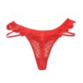 thumbnail image 2 of Lingerie pour Femmes Femmes en Forme de Coeur Fesse Ouverte Taille Basse Femmes T-Slips Sous-Vêtements Femmes, 2 of 4