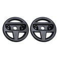 thumbnail image 2 of Racing Game Controller Steering Wheel, Game Controller Steering Wheels Precise Fit Ergonomic Secure 2PCS Compact  for Driving Black, 2 of 7