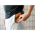 thumbnail image 4 of Seattle Seahawks Laser Engraved Brown Billfold Wallet, 4 of 4