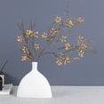 thumbnail image 2 of Yesbay Artificial Edgeworthia Chrysantha Dead Branch Realistic Fake Tree Branch Wedding Party Faux Plants Decoration, 2 of 8