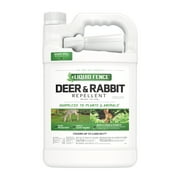 Liquid Fence Deer and Rabbit Repellent, Ready-to-Use Spray, 1 Gallon