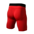 thumbnail image 2 of WBQ Men's Quick-drying Shorts Stretch Tight-fitting Sports Riding Cycling Exercise Fitness Sweat Quick-drying Shorts, 2 of 9