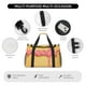 thumbnail image 4 of Fotbe Bolsa de Viaje con Estampado, Bolsa de Fin de Semana para Mujer con Compartimento para Zapatos, Bolsa de Gimnasio con Bolsillo Húmedo, 4 of 7