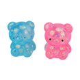 thumbnail image 2 of 5 Pcs Bear Stress Balls Mixed Colors Soft Flexible TPR Stress Relief Slow Rising Stretchy Squeeze Balls for Kids Adults, 2 of 4