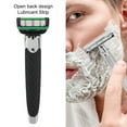 thumbnail image 3 of Beard  Beard Trimmer 7 Layer Manual Beard Trimmer Metal Replaceble Cutter Head Moustache Grooming Tool, 3 of 8