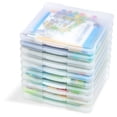 thumbnail image 1 of IRIS USA Portable Project Case Holds 30.48 cm x 30.48 cm (12 in x 12 in) Paper, Clear, 10 Count, 1 of 13