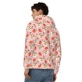 thumbnail image 4 of Naloa Floral Mugs And Strawberries Men’s Hoodies, Zip up Hoodie, Sweatshirts,Hoodies for Men Sizes S-3XL-X-Large, 4 of 5