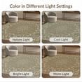thumbnail image 7 of ODIKA 4'x6' Washable Area Rug Boho Ornamental Scroll Faded Center Distressed Border Vintage Flowing Dynamic for Dorm Room, Small Living Stain Resistant Low Profile, Easy Care, 7 of 7