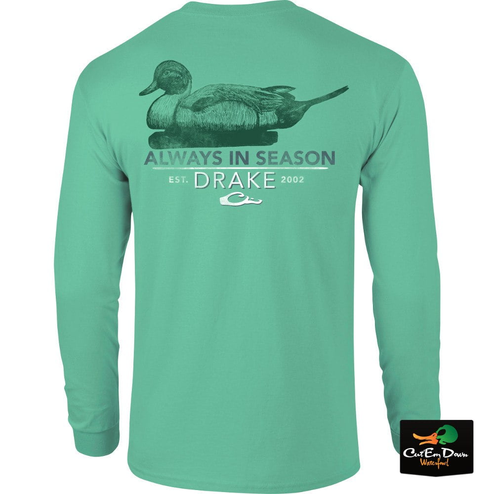 Drake Waterfowl DRAKE WATERFOWL DECOY LOGO L/S TSHIRT