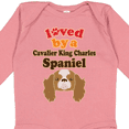 thumbnail image 4 of Inktastic Cavalier King Charles Spaniel Dog Boys or Girls Long Sleeve Baby Bodysuit, 4 of 5