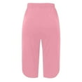 thumbnail image 4 of Vividxx Pants For Women Female Fashion Solid Color Comfortable Casual Mid Waist Sport Pants Beach Clothes, 4 of 6
