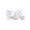 04_Pet Neck Protection Bowl Water Food Combo White, variant on Pet Bowls Dog Bowls Cat Bowls 2 in 1 Food and Water Bowl Tilted Design Non Slip Anti Tip Easy Clean for Cats Small Dogs Indoor by PALIFEUR