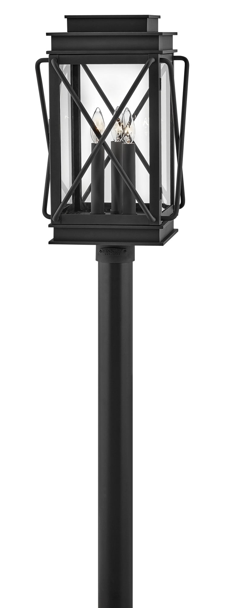 Hinkley Lighting - Montecito - 3 Light Medium Outdoor Post Top or Pier Mount