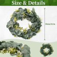 thumbnail image 1 of Eucalyptus Wreath Farmhouse Decor, Green Wreath Front Door Farmhouse Artificial Wreath Spring Summer, 1 of 5