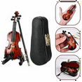 9cm Mini Musical Instruments, Violin Model Ornaments, Home Accessories