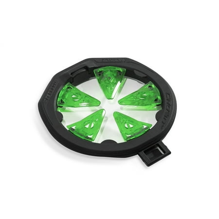 Machine 3 Hoppers VIRTUE CROWNSF II SPEED FEED - FITS SPIRE III / 280 AND SPIRE IR AND SPIRE 200 / 260 PAINTBALL LOADER / HOPPERS - LIME ()