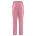 thumbnail image 4 of Scrubs Medical Uniform Women Scrubs Top and Pants Suit Set for Women V-neck Top & Jogger Pants with Drawstring Medical Nursing Uniforms Set, 4 of 6
