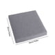 thumbnail image 3 of Cojín cuadrado de lino para silla de comedor, de esponja de alta densidad, 30x30x2,5 cm, antideslizante, para asiento de cocina, 1 unidad, gris oscuro Rkxzt, 3 of 8