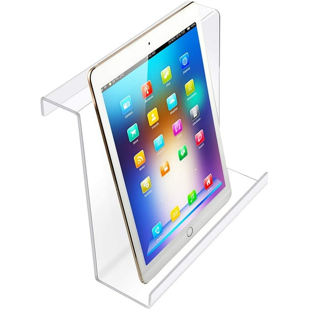 Soporte para libros para cinta de correr, estante de lectura de acrílico transparente para cinta de correr, soporte universal para libros compatible con iPad, Kindle, tableta plana, Nook, revista Erea Namotu CZYD-HY128