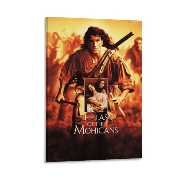 The Last of The Mohicans 1992 Movie Poster (3) Canvas Art Poster and Wall Art Picture Print Modern Family bedroom Decor Posters 20x30inch(50x75cm)