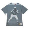 thumbnail image 2 of Men's Mitchell & Ness Hank Aaron Atlanta Braves Cooperstown Collection Highlight Sublimated Player Graphic T-Shirt, 2 of 3