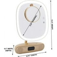 thumbnail image 2 of Impressions Vanity Melody Duotone LED Makeup Mirror,  Tabletop Lighted Vanity Mirrors (Champagne Gold), 2 of 7