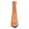 thumbnail image 6 of Journee Womens Sharlie Inside Zip Stacked Heel Booties, 6 of 8