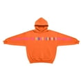 thumbnail image 6 of Avrnliq Womens Orange Oversized Graphic Hoodie | Valentine's Day Gift for Her | Long Sleeve Cute Sweatshirt with Love Message | Casual Streetwear,Size 3XL, 6 of 8