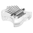 thumbnail image 6 of WHAMVOX Transparent Acrylic Kalimba Mini Thumb Piano 8 Keys Portable Finger Instrument for Beginners and Kids, 6 of 8