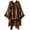 Brown, variant on CoCopeaunt Women Shawl Wraps Warm Plaid Poncho Blanket Open Front Sweater Cardigan Cape Fall Winter Fleece Scarf Coat