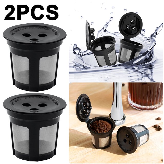 DQrwqpou Tazas K Reutilizables Filtros K Cup Recargables para Cafetera (1PCS)