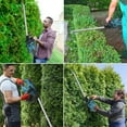 thumbnail image 6 of 21V 20" Cordless Electric Hedge Trimmer with 2.0Ah Battery & Charger, Handheld Hedge Cutter, Grass Shrub Trimmer, Lightweight & Compact Trimmer for Garden Yard Bush & Shrub Cutting, Trimming, Pruning, 6 of 9