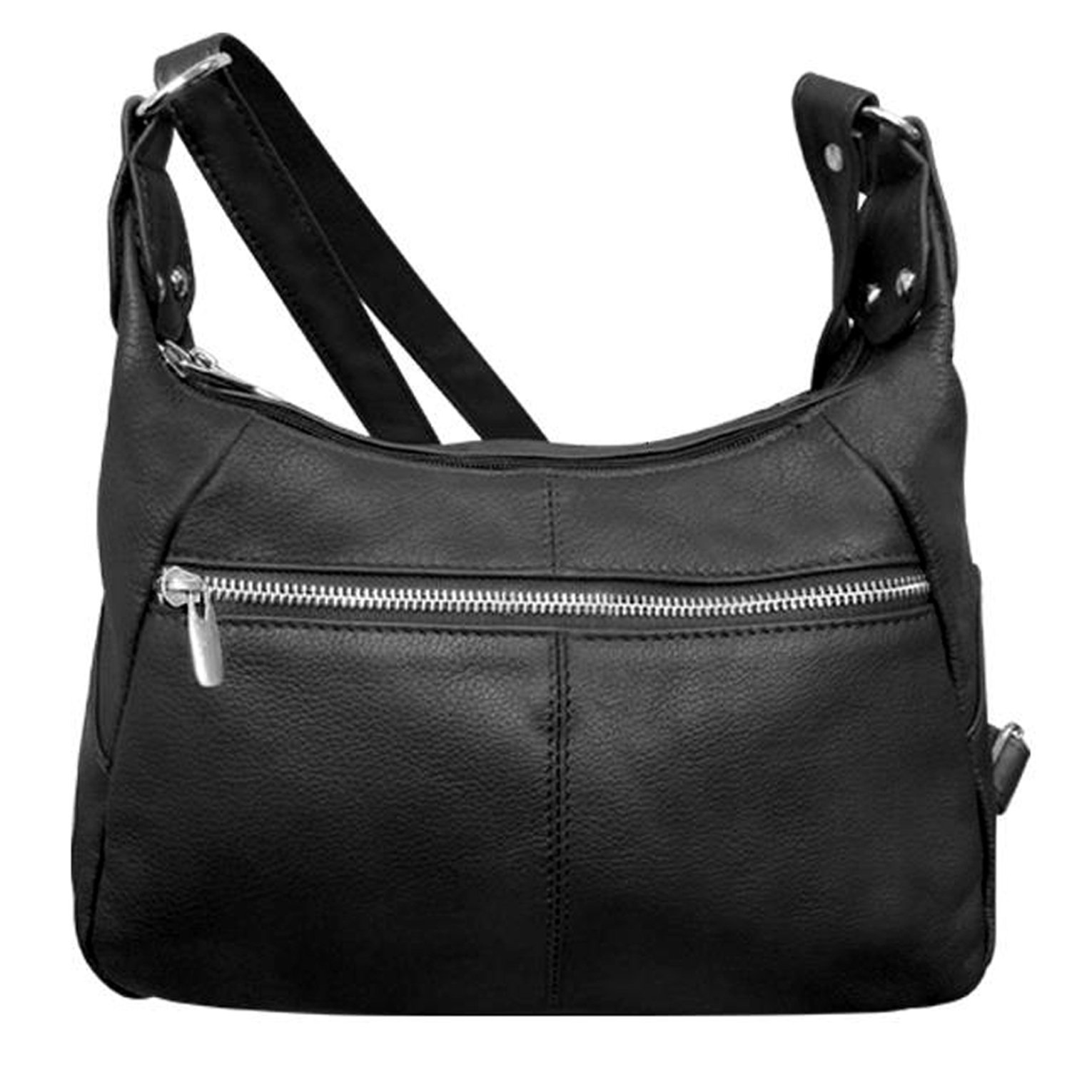 Women's Leather Medium Cross Body Purse Shoulder Ladies Handbag with