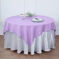 thumbnail image 5 of Balsa Circle 6 Pieces 54" x 54" Lavender Square Polyester Tablecloths Table Cover Linens, 5 of 8