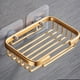 thumbnail image 4 of Jabonera, jabonera para ducha, soporte de jabón en barra de acero inoxidable montado en la pared para baño, cocina, adhesivo potente sin perforaciones, 4 of 8