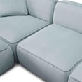 thumbnail image 4 of Pemberly Row Seafoam Performance Corduroy Velvet 6-Piece Modular U-Sectional, 4 of 5
