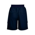 thumbnail image 6 of cllios Cargo Shorts for Men Summer Casual Work Shorts Fitness Workwear Cargo Shorts with Multi Pockets Cargo Shorts for Men Under $5 Navy,L, 6 of 8
