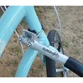 thumbnail image 3 of Moved By BIKES MBBR Bike Rack Board Adjustable QR fit long & short board - Black & Silver, 3 of 4