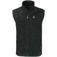 thumbnail image 2 of Men's Cutter & Buck Black Minnesota Vikings Primary Mark Big & Tall Charter Eco Full-Zip Vest, 2 of 3