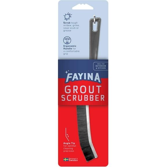 FAYINA Grout Cleaner Scrub Brush