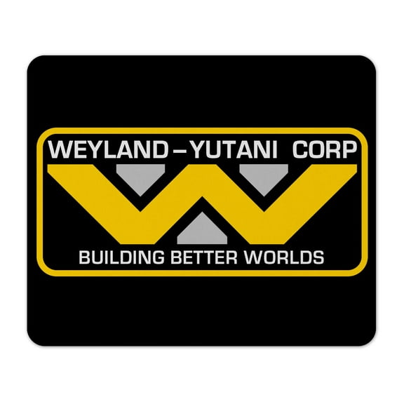 Weyland Yutani Building Better Worlds Logo Mousepad 1/8 Thick