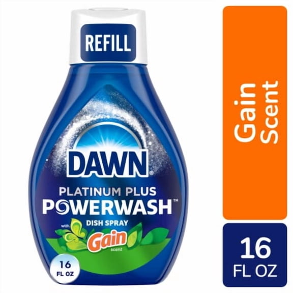 Dawn Powerwash Spray Refill, Dish Soap, Gain Original, 1 Refill, 16 Fl Oz