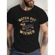 thumbnail image 1 of Camiseta con estampado de perro salchicha para hombre: manga corta, algodón transpirable, ideal para el verano. Ideal para adultos, hombres, mujeres, adolescentes, jóvenes y uso informal., 1 of 4