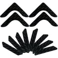 thumbnail image 5 of Pinzas para alfombras, 12 piezas antideslizantes para pisos de madera dura, alfombras de esquina antirizado, pinzas para alfombras lavables y reutilizables para alfombras de área, 5 of 5