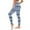 Light Blue, variant on Babysbule Pants for Women Women's Casual Printed Yoga Pants High Waist Loose Straight Slim Long Pants
