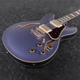 thumbnail image 5 of Ibanez AS Artcore AS73G Semi-Hollow Double Cutaway Electric Guitar, Bound Rosewood Fretboard, Metallic Purple Flat, 5 of 6