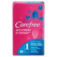thumbnail image 2 of Carefree Body Shape Extra Long Unscented Pantiliners, 93ct, 2 of 5