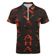thumbnail image 4 of Havana Cuba Men Zipper T-shirt Summer Casual Short Sleeve T-shirt Top, 4 of 7